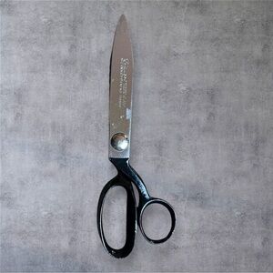 Vintage Clauss Dressmaker's Pinking Shears Chrome Plated USA Made